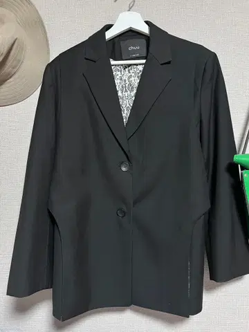 chuu 블랙 디자인 자켓