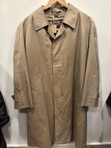 SanyoCrest 베이지 스텐카라 코트