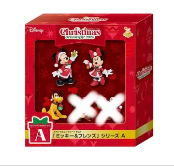 해피 복권 크리스마스 오너먼트 2025 A상 미키 & 프렌즈
