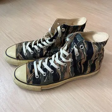 컨버스 올스타 스니커즈 카모플라쥬 타이거 카모 27cm