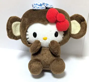 산리오 헬로키티 야쿠르트 원숭이 헤이세이 레트로