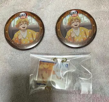 귀멸의 칼날 젠이츠 캔뱃지  아크릴 참 무한성