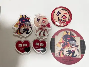 해즈빈 호텔 아크릴 스탠드 캔뱃지 코스터