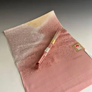 미사용 새상품 허리띠  크레이프 원단 오비 장식 천 2세트