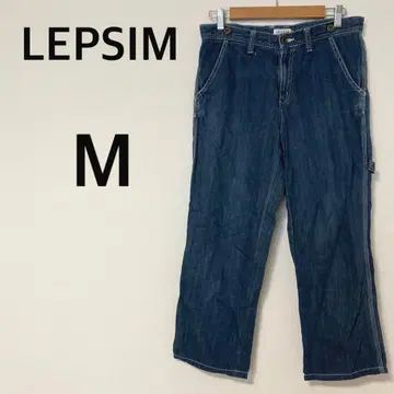 렙심 LEPSIM 데님 팬츠 페인터 팬츠 [ M ] 일본제