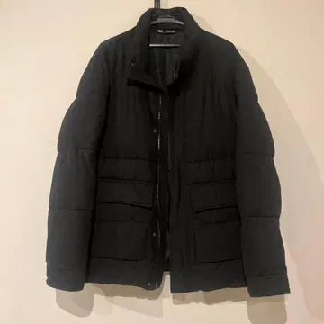 블랙 다운 자켓