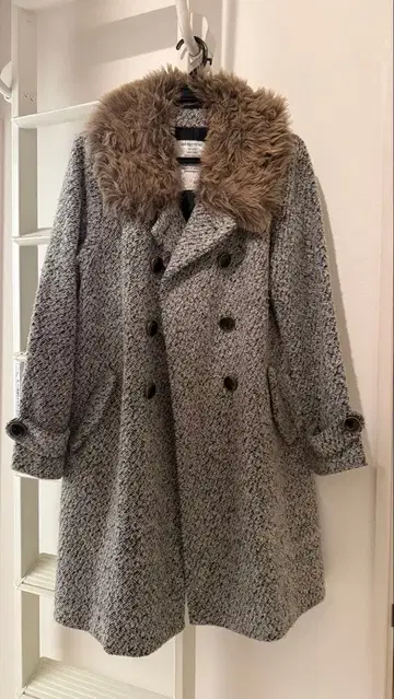 Heather 3WAY 퍼 부착 코트