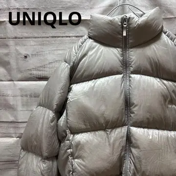 UNIQLO 울트라 라이트 다운 볼륨 자켓 라이트 그레이 XL