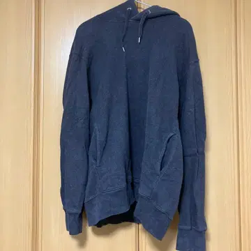 올드 유니클로 후드티 XL 다크 그레이