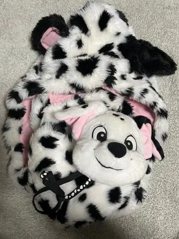 [ 2개 세트 ] 팬캡 & 패스 케이스 101마리 강아지