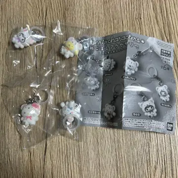 산리오 캐릭터즈 메지루시 액세서리 복슬복슬 스노우