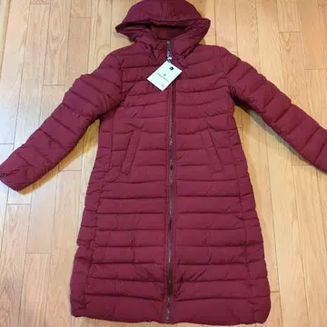 여성용 코트 JINYAMENG XL 버건디 롱 코트 [새상품 미착용]