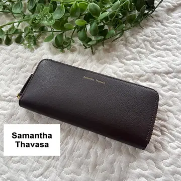 사만다 타바사 주얼리 케이스 천연 가죽 소가죽 브라운 여행 선물 13