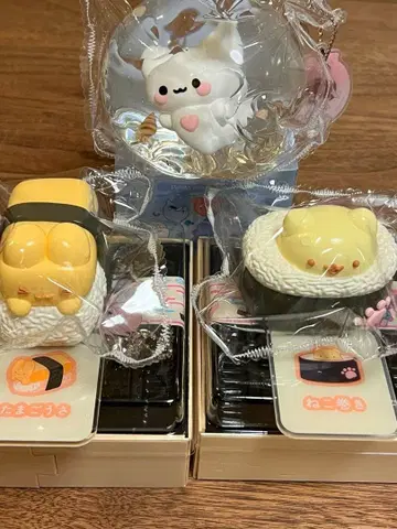 MOMO 스퀴즈 고양이 김초밥 토끼 해양 생물