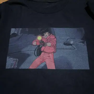 초레어 AKIRA 롱T 스트릿 영화 애니메이션 JAPAN 빈티지풍