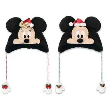 [ 새상품 ] 디즈니 크리스마스 2025 미키 미니 팬캡 세트
