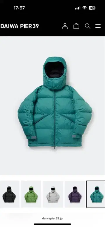 W's TECH ALPINE DOWN PARKA