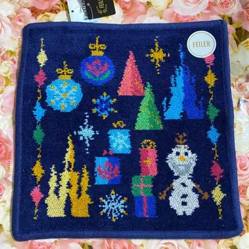 페이러 안나 올라프 손수건 새상품