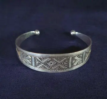 투아레그 실버 뱅글 [ 모로코 직수입 ]