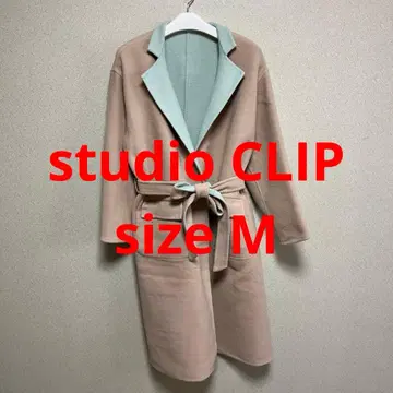 studio CLIP 더블 페이스 리버서블 코트