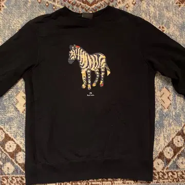 Paul Smith 제브라 프린트 맨투맨 M