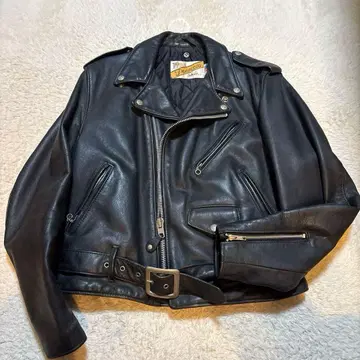 극상 가죽질 Schott Perfecto 가죽 자켓 40 바이커 미국제