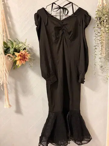 EATME 슬릿 머메이드 롱 원피스