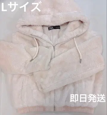 ZARA 자라 인조 모피 자켓