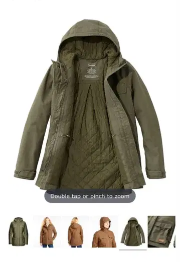 L.L.Bean 후드 부착 자켓