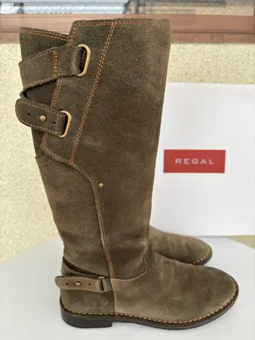 REGAL 올리브 그린 롱 부츠