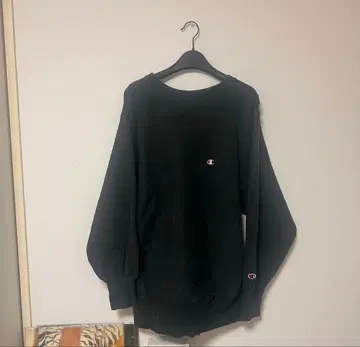 챔피온 리버스 위브 맨투맨 L 블랙