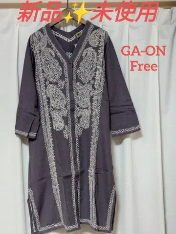 GA-ON 자수 원피스 Free 가온