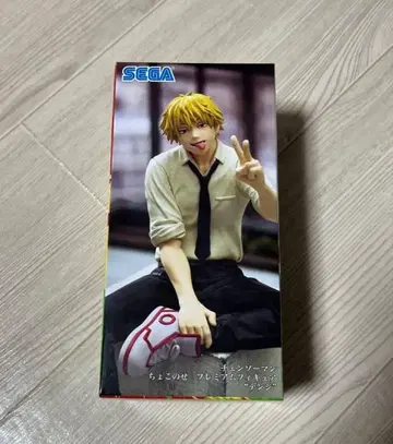 [ 미개봉 새상품 ] 체인소 맨 쵸코노세 프리미엄 피규어 덴지