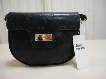 데일리 러셋 블랙 숄더백