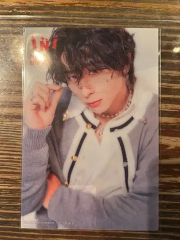 니시 코우진 라포네 스토어 클리어 엽서 THE WINTER MAGIC