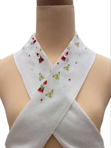 (10) 산타클로스 자수 장식용 깃 일본제