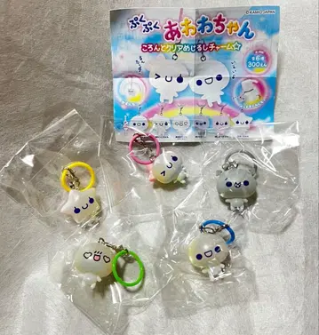 푹푹 아와와짱 콜롱토 클리어 메지루시 참 메지루시 액세서리