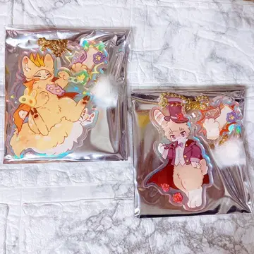 유수언 가면무도회 시리즈 오로라 아크릴 키링 / 사불상, 토끼