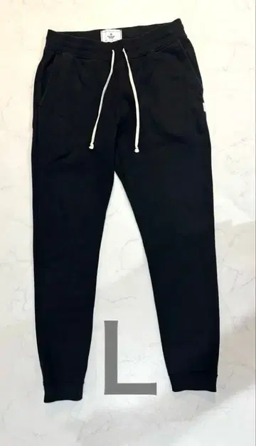 레이닝 챔프 L 사이즈 블랙 조거 팬츠 맨투맨 소재