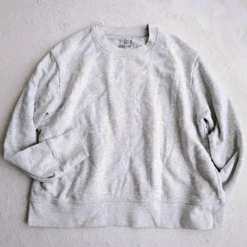 무인양품 맨투맨 트레이닝복 심플 베이직 캐주얼 코튼 혼방 S