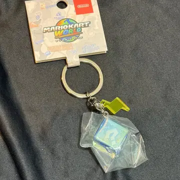키링 아이템 박스 마리오 카트 월드 Nintendo