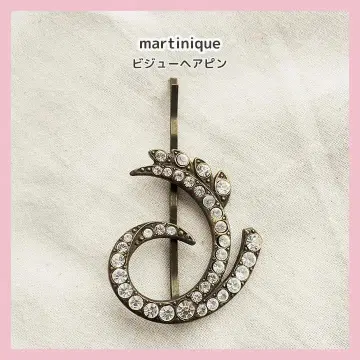 martinique 비쥬 부착 헤어핀 브론즈 컬러