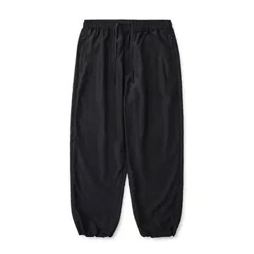 everyone nylon silk track pants (BLACK)