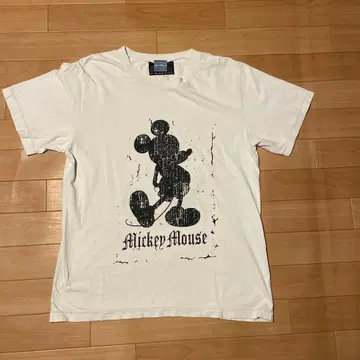 +8PARIS ROCK 디즈니 미키 T셔츠 양면 프린트