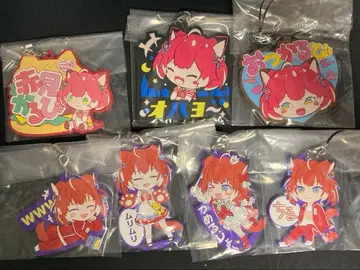 아카미 카루비 제일복권 J상 러버 참 전 7종 컴플리트 세트