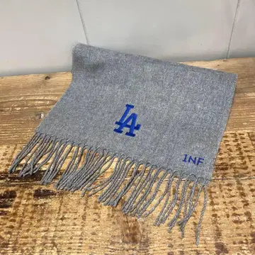 INFIELDERDESIGN x MLB 스티치 로고 머플러 그레이