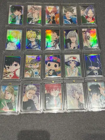 가정교사 히트맨 REBORN 아마노 아키라 전시회 셀카 카드 세트 판매