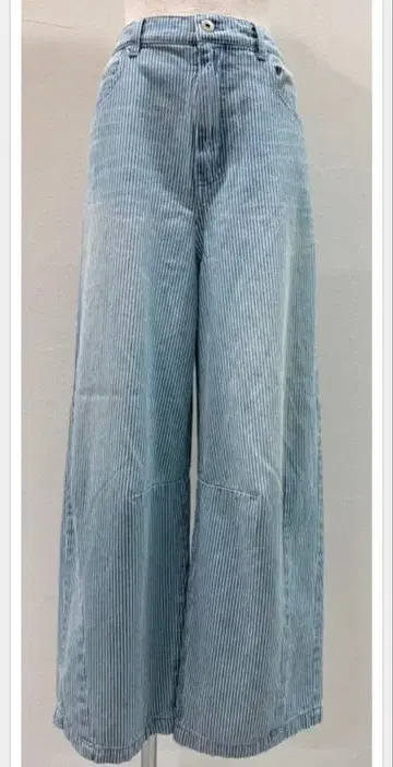 cyan tokyo 3D 턱 와이드 데님 38