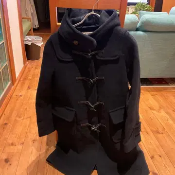 SLB 네이비 더플 코트 여성용