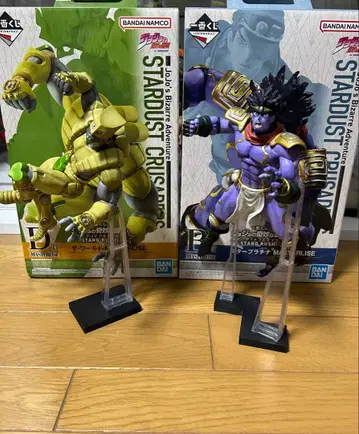 죠죠 제일복권 B상 스타 플래티넘 D상 더 월드 피규어